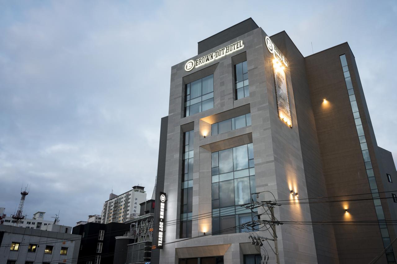 Brown-Dot Hotel Guseo Busan Exterior foto